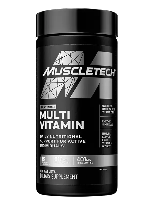 Platinum Multivitamin 90 Tabletas - MuscleTech