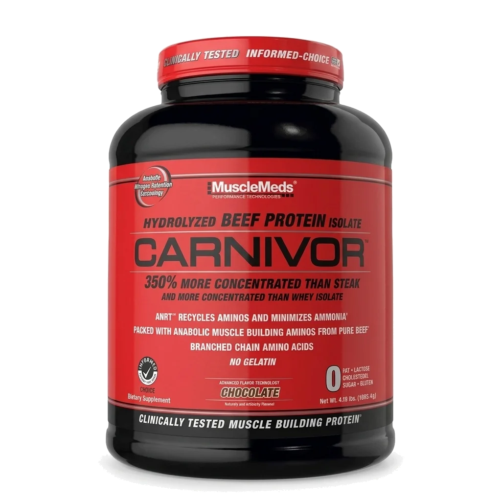 Carnivor Chocolate 4 Lb (56 Servicios) - MuscleMeds