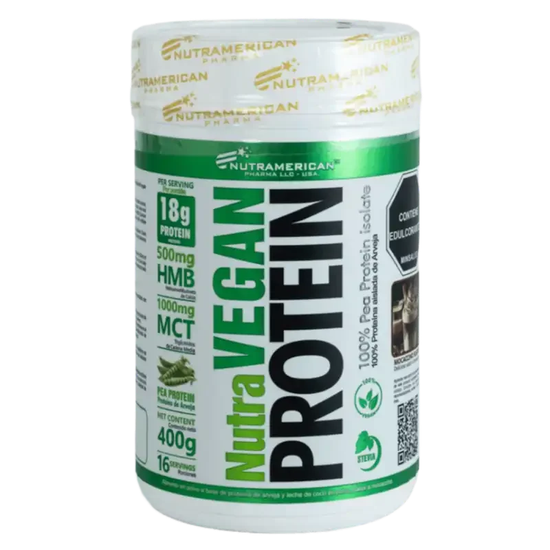 Nutra Vegan Protein Mocaccino 400g - Nutramerican Pharma
